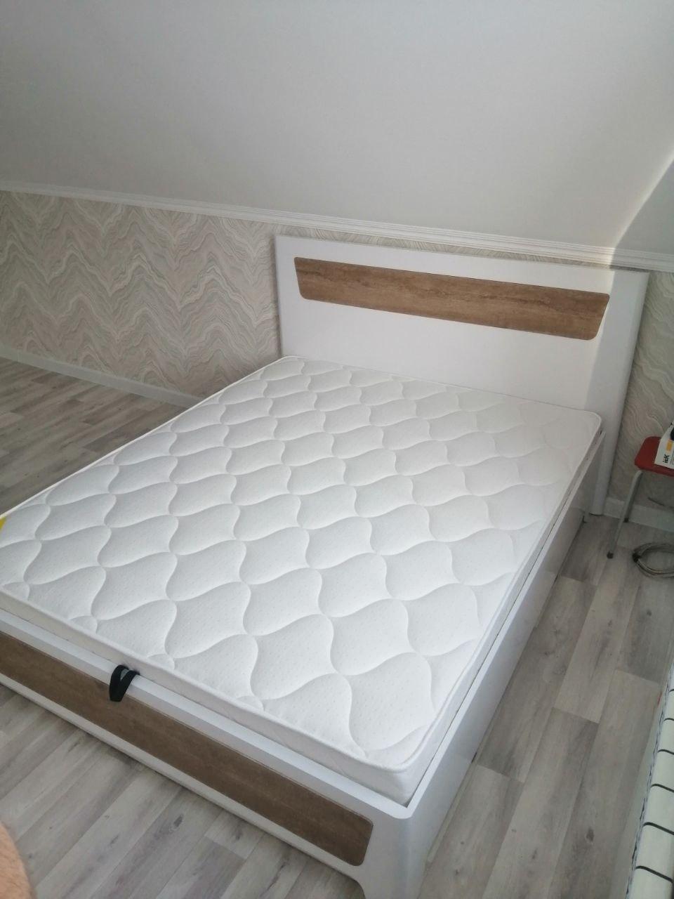 Двуспальная кровать "Бланка" 160 х 190 с подъемным механизмом