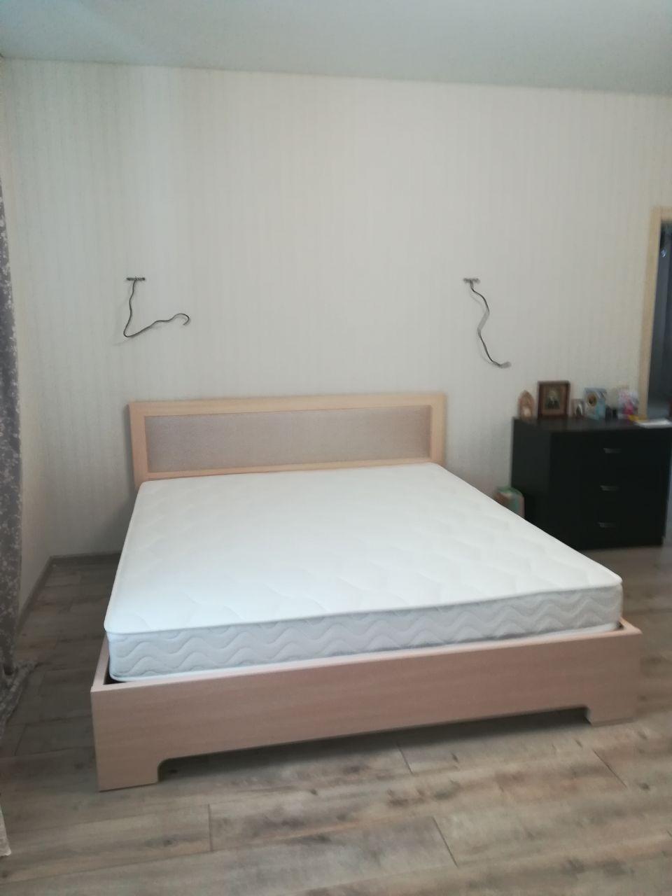Полутораспальная кровать "Мальта" 120 х 200 с подъемным механизмом цвет венге