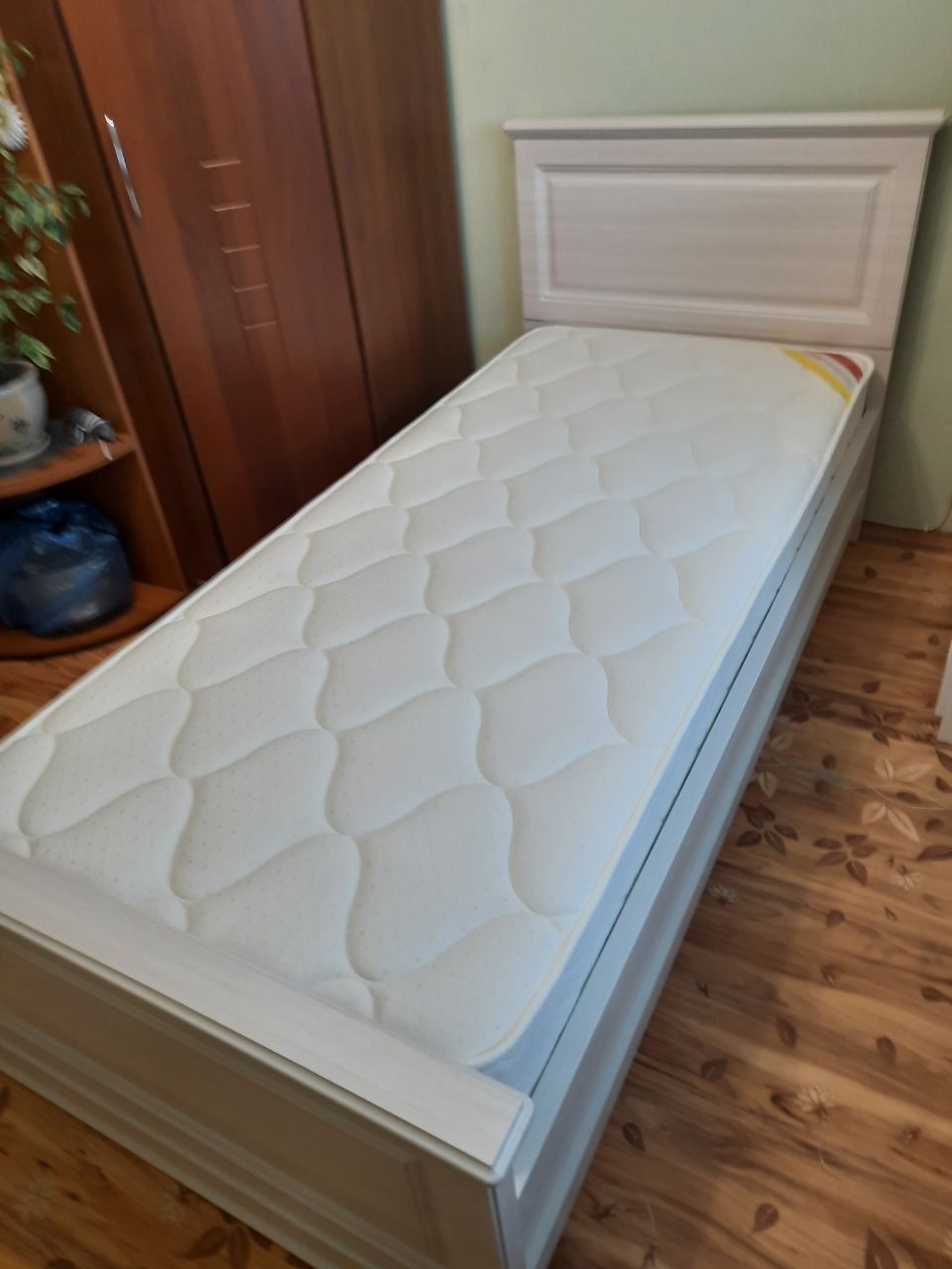 Двуспальная кровать "Прованс " 160 х 200 с подъемным мех-ом цвет бодега/сандал изножье низкое